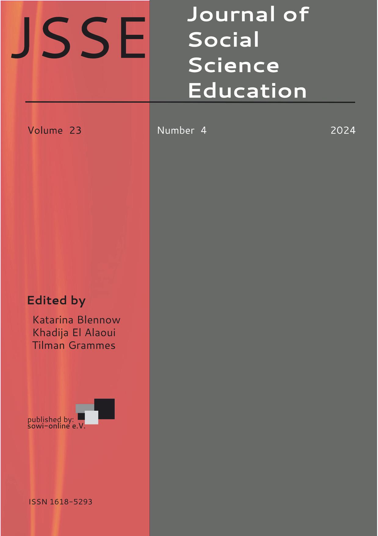 					View Vol. 23 No. 4 (2024): Postcolonial social science education 
				